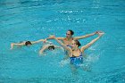 Artistic Swim vs TWC  Wheaton College Artistic Swimming vs Texas Women’s College. - Photo By: KEITH NORDSTROM : Wheaton, Artistic Swimming
